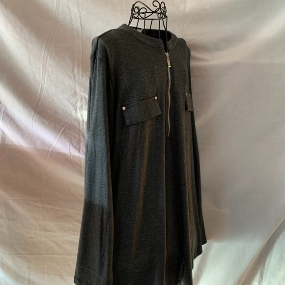 Bulotus Gray Pullover Shirt - Picture 4 of 8